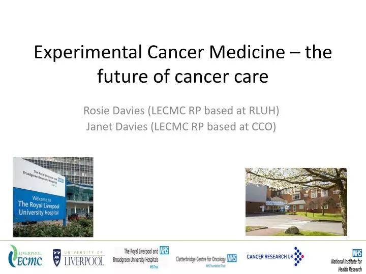 experimental cancer medicine the future of cancer care