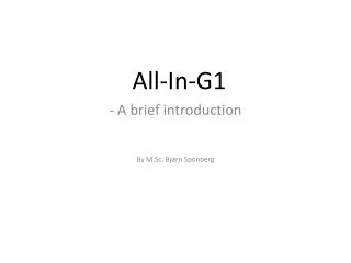 All-In-G1