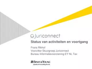 status van activiteiten en voortgang