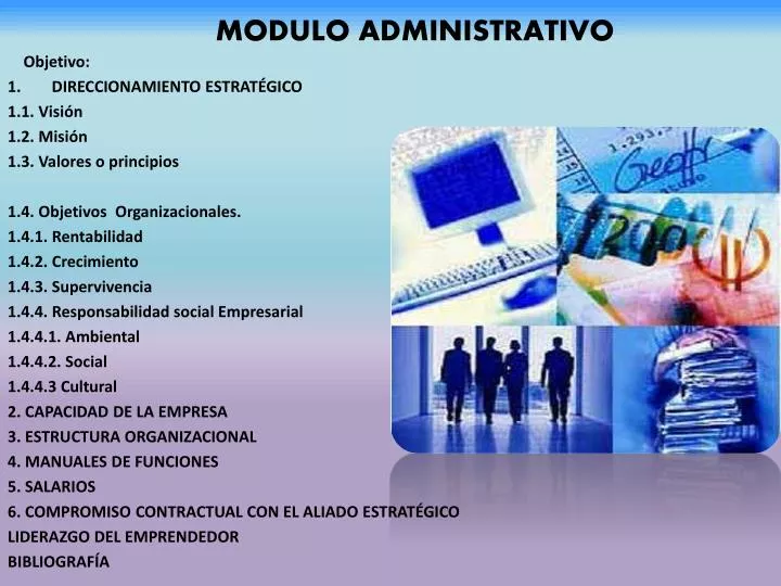 modulo administrativo