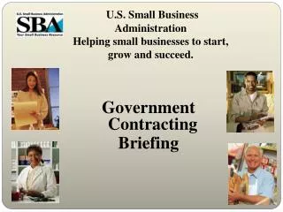U.S. Small Business Administration Helping small businesses to start, grow and succeed.