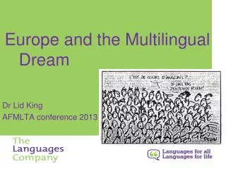 Europe and the Multilingual Dream