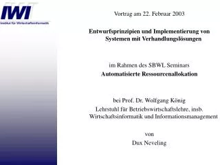 berschrift