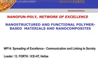 NANOSTRUCTURED AND FUNCTIONAL POLYMER-BASED MATERIALS AND NANOCOMPOSITES