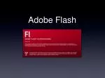 Adobe Flash - slide 1