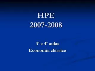 hpe 2007 2008