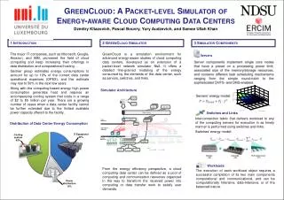GreenCloud : A Packet-level Simulator of Energy-aware Cloud Computing Data Centers