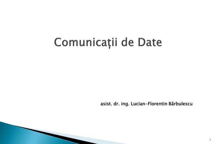 comunica ii de date