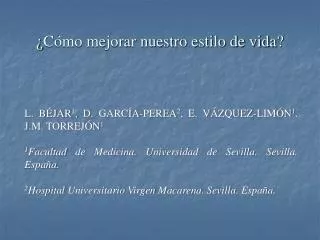 c mo mejorar nuestro estilo de vida