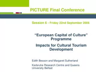 PICTURE Final Conference