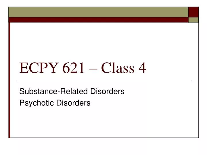 ecpy 621 class 4
