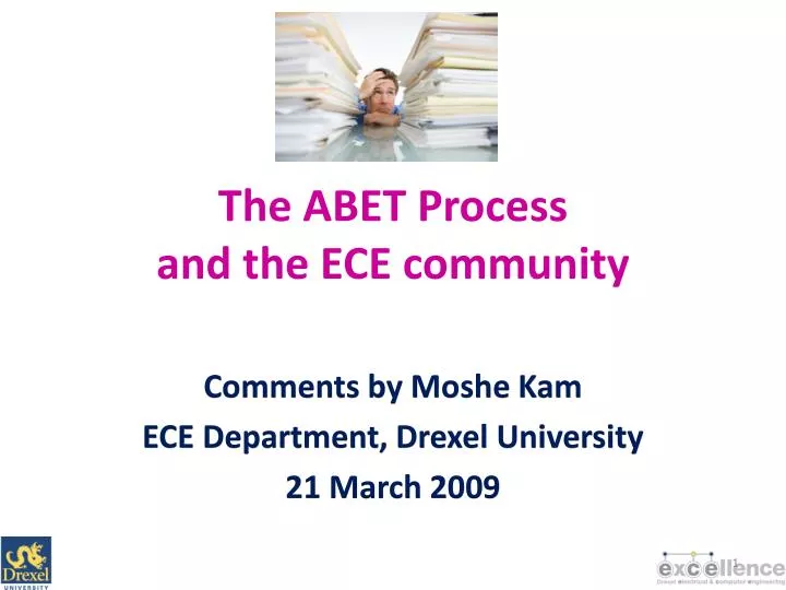the abet process and the ece community