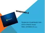 Windows 8 - slide 1