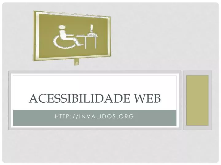 acessibilidade web