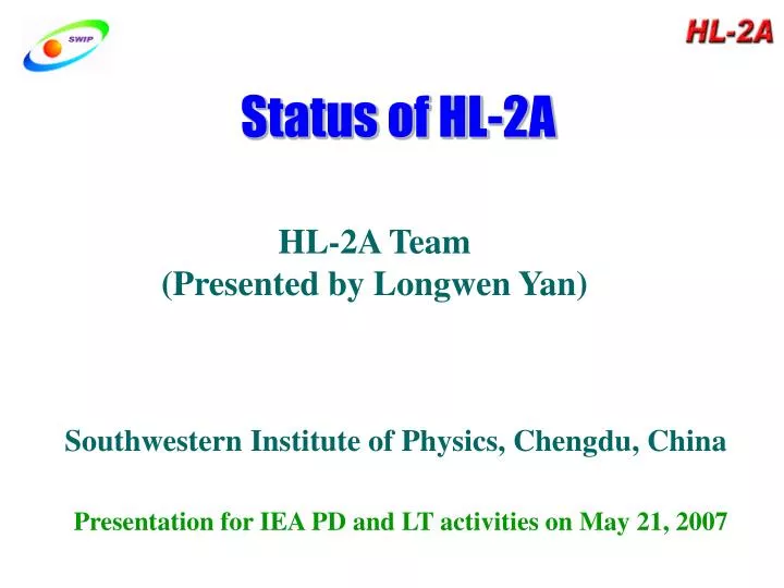 status of hl 2a