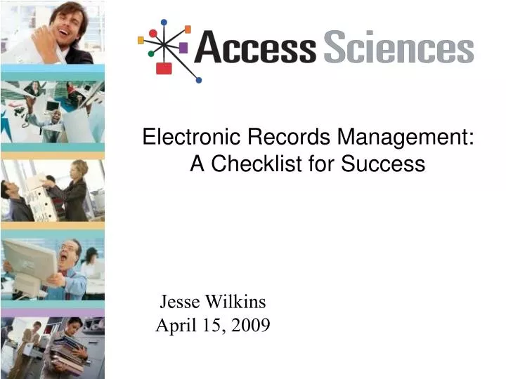 electronic records management a checklist for success