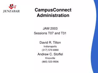 CampusConnect Administration