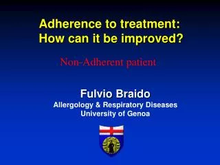 Adherence to treatment: How can it be improved ?