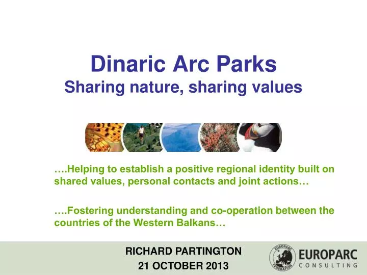 dinaric arc parks sharing nature sharing values