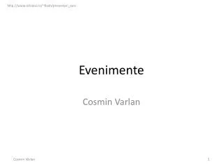 evenimente