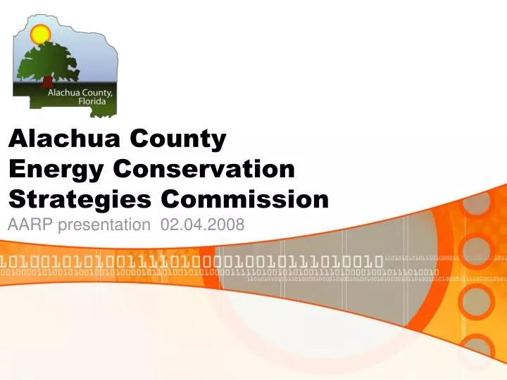 alachua county energy conservation strategies commission