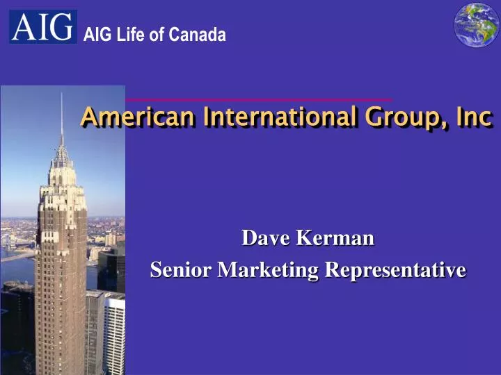 american international group inc