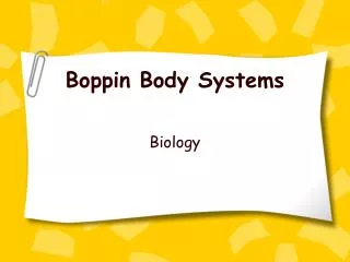 Boppin Body Systems