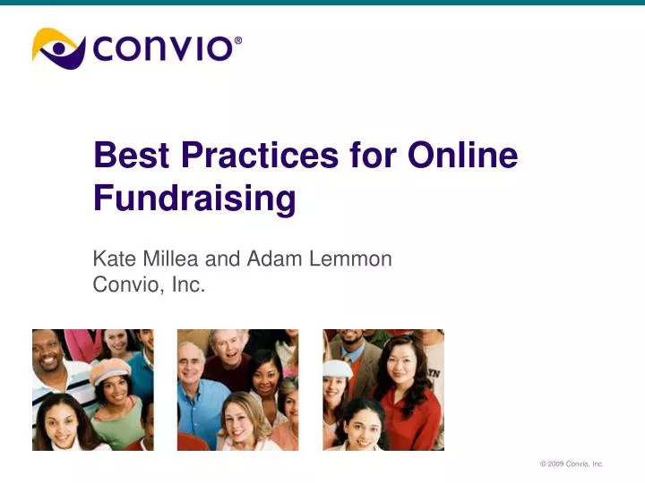 best practices for online fundraising