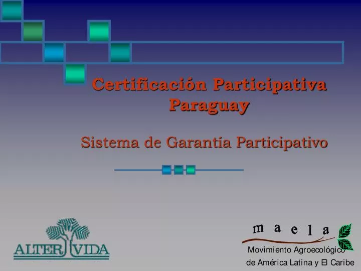 sistema de garant a participativo