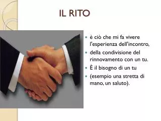 il rito