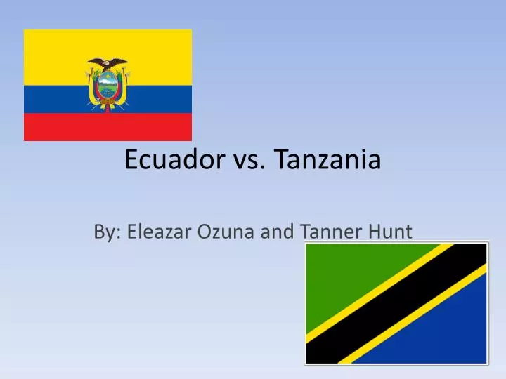 ecuador vs tanzania