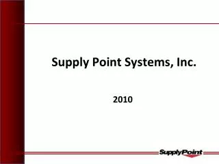 Supply Point Systems, Inc.