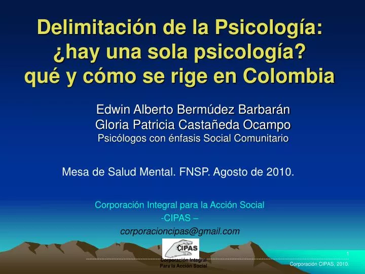 delimitaci n de la psicolog a hay una sola psicolog a qu y c mo se rige en colombia