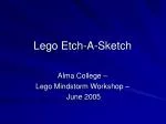 Lego Etch-A-Sketch - slide 1