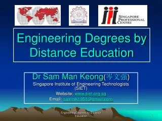Engineering Degrees by Distance Education