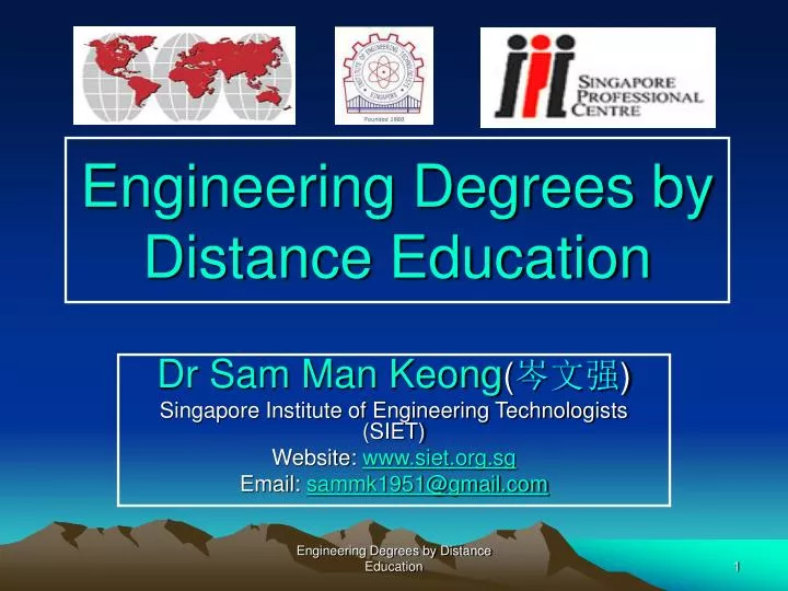 engineering degrees by distance education