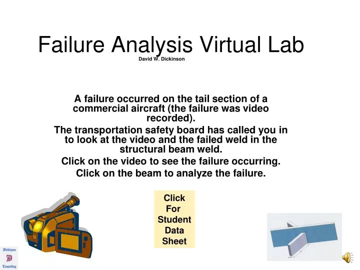 failure analysis virtual lab