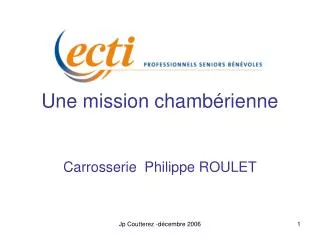 une mission chamb rienne