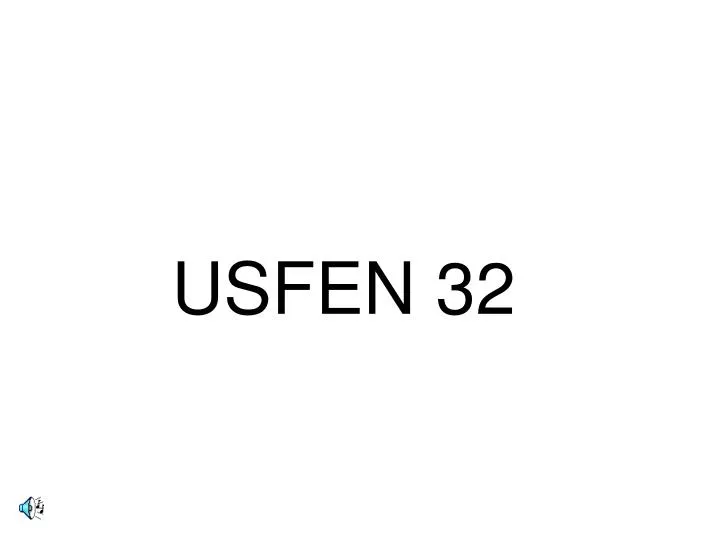 usfen 32