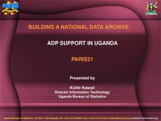ADP SUPPORT IN UGANDA