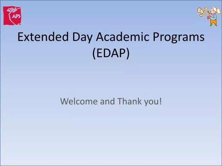 extended day academic programs edap