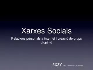 xarxes socials