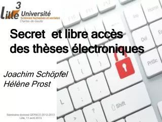 secret et libre acc s des th ses lectroniques