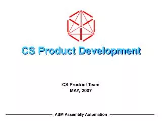 CS Product Development