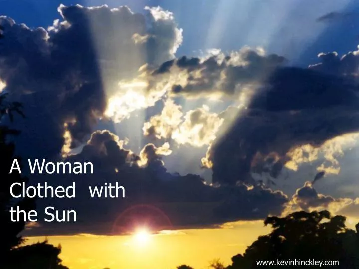 a woman clothed with the sun