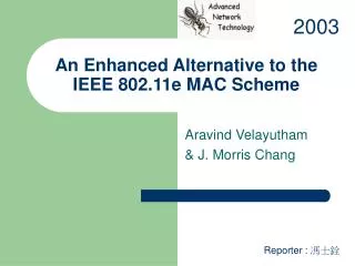 An Enhanced Alternative to the IEEE 802.11e MAC Scheme