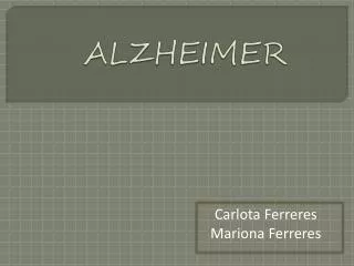 alzheimer