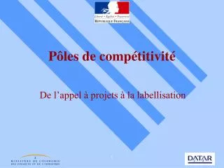 p les de comp titivit