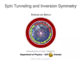 Spin Tunneling and Inversion Symmetry