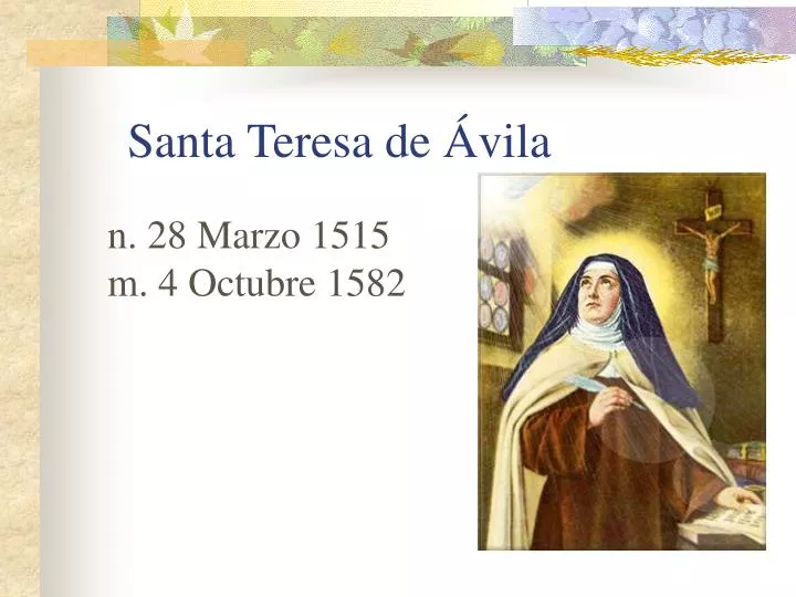 santa teresa de vila